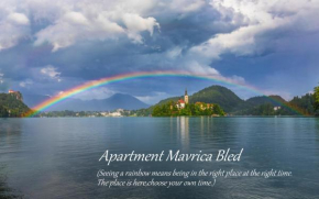 Apartment Mavrica Bled, quiet location, with a view of the lake